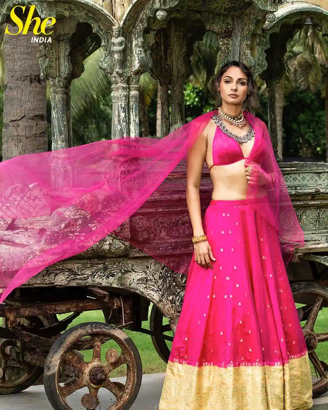 Andrea Jeremiah special photoshoot for She India Magazine