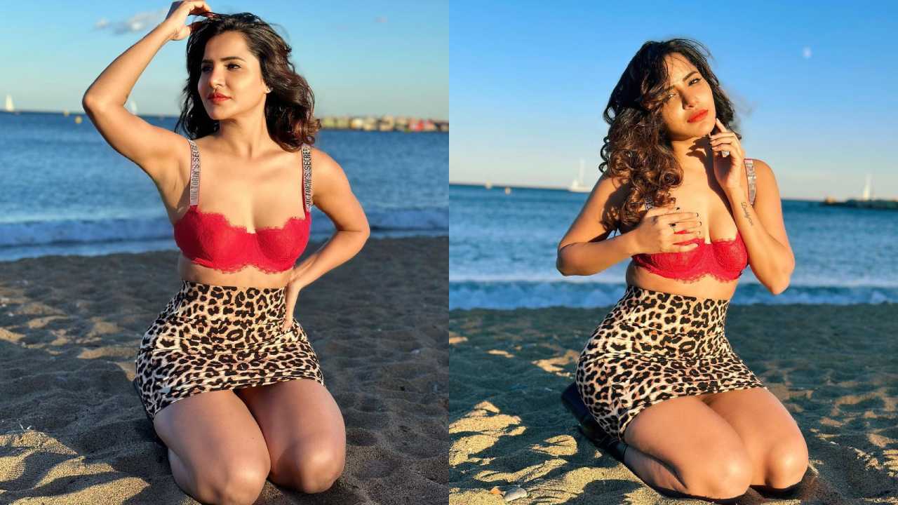 Ashureddy :  మెక్సికో బీచ్‌లో బికినీతో రెచ్చిపోయిన అషురెడ్డి..