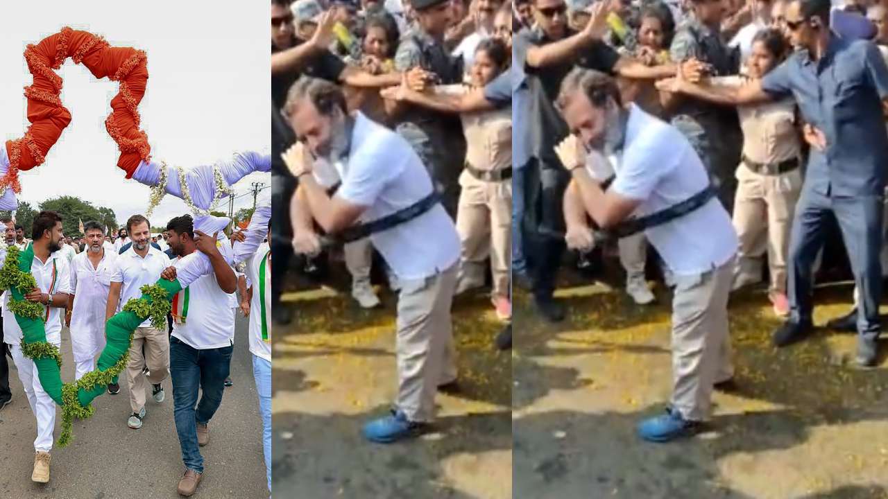 Bharath Jodo yatra : కొరడాతో కొట్టుకున్న రాహుల్ గాంధీ .. వీడియో వైరల్ Bharath Jodo yatra : కొరడాతో కొట్టుకున్న రాహుల్ గాంధీ .. వీడియో వైరల్
