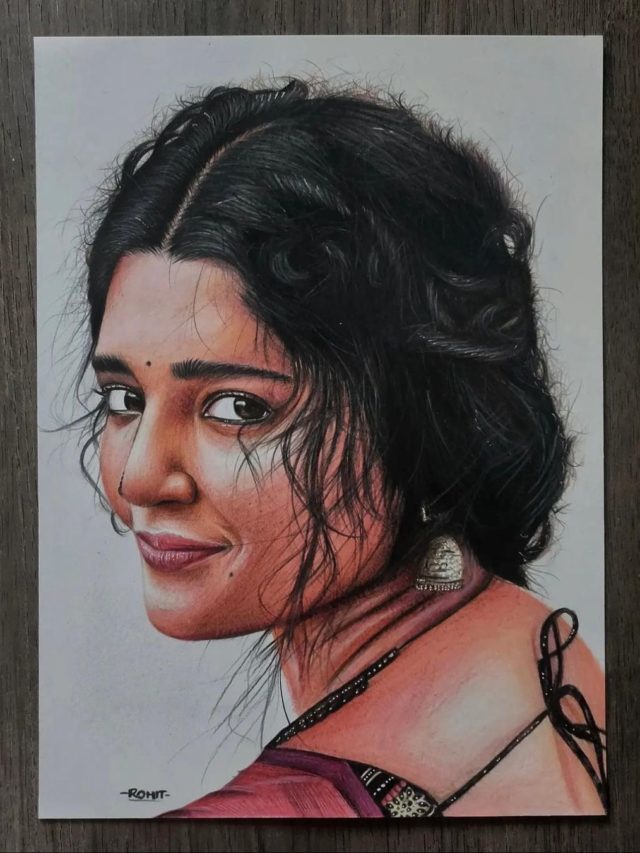 >అభిమానులు వేసిన పెయింటింగ్స్‌కి ఫిదా అవుతున్న రితిక..