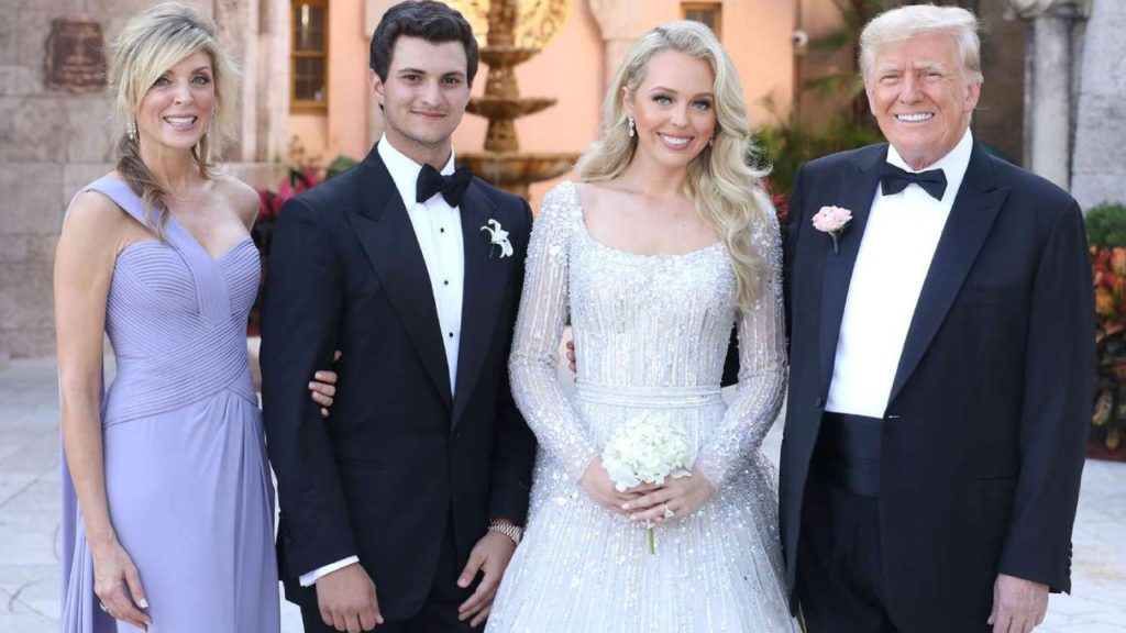 donald trumps daughter tiffany marries