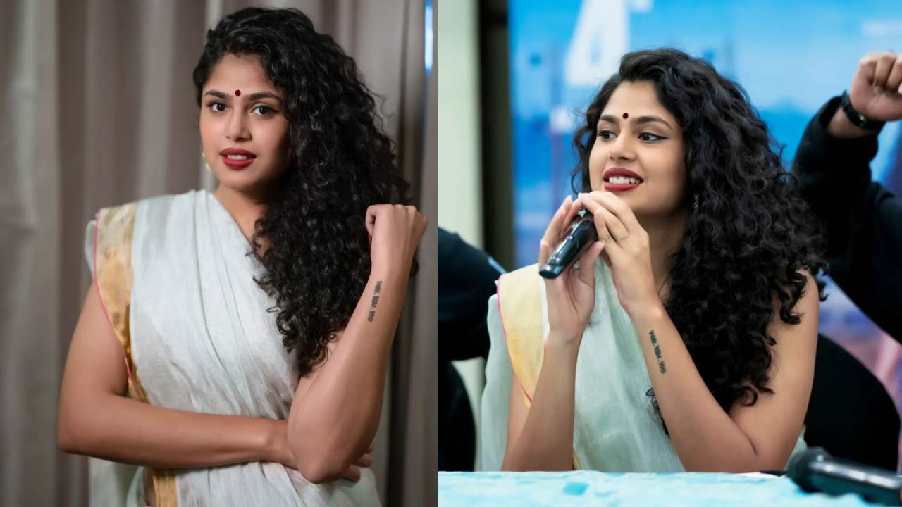 Faria Abdullah : విజయవాడ ప్రమోషన్స్ లో చీరలో మెరిపించిన ఫరియా అబ్దుల్లా