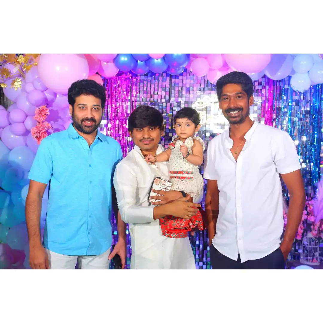 Jabardasth Rakesh Brother Daughter first Birthday Celebrations