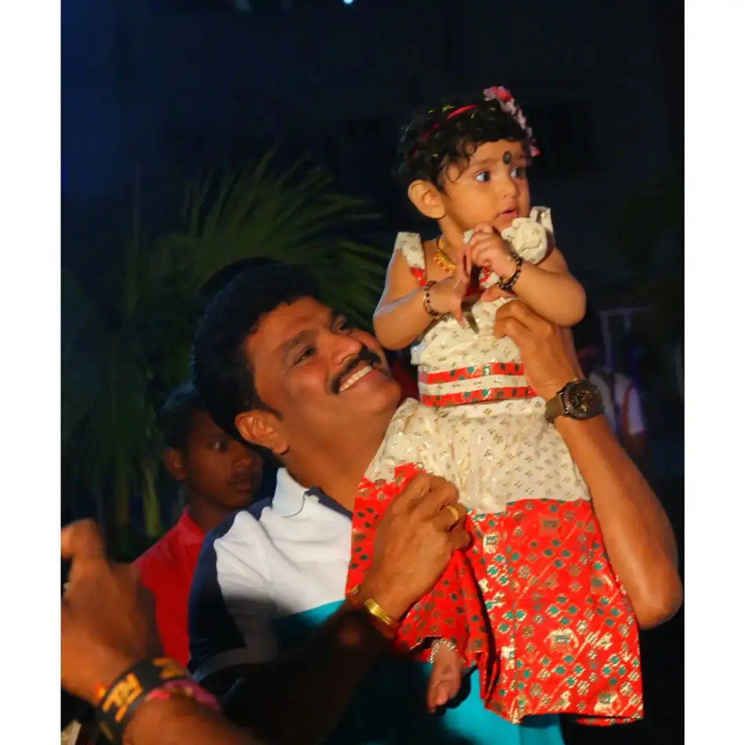 Jabardasth Rakesh Brother Daughter first Birthday Celebrations