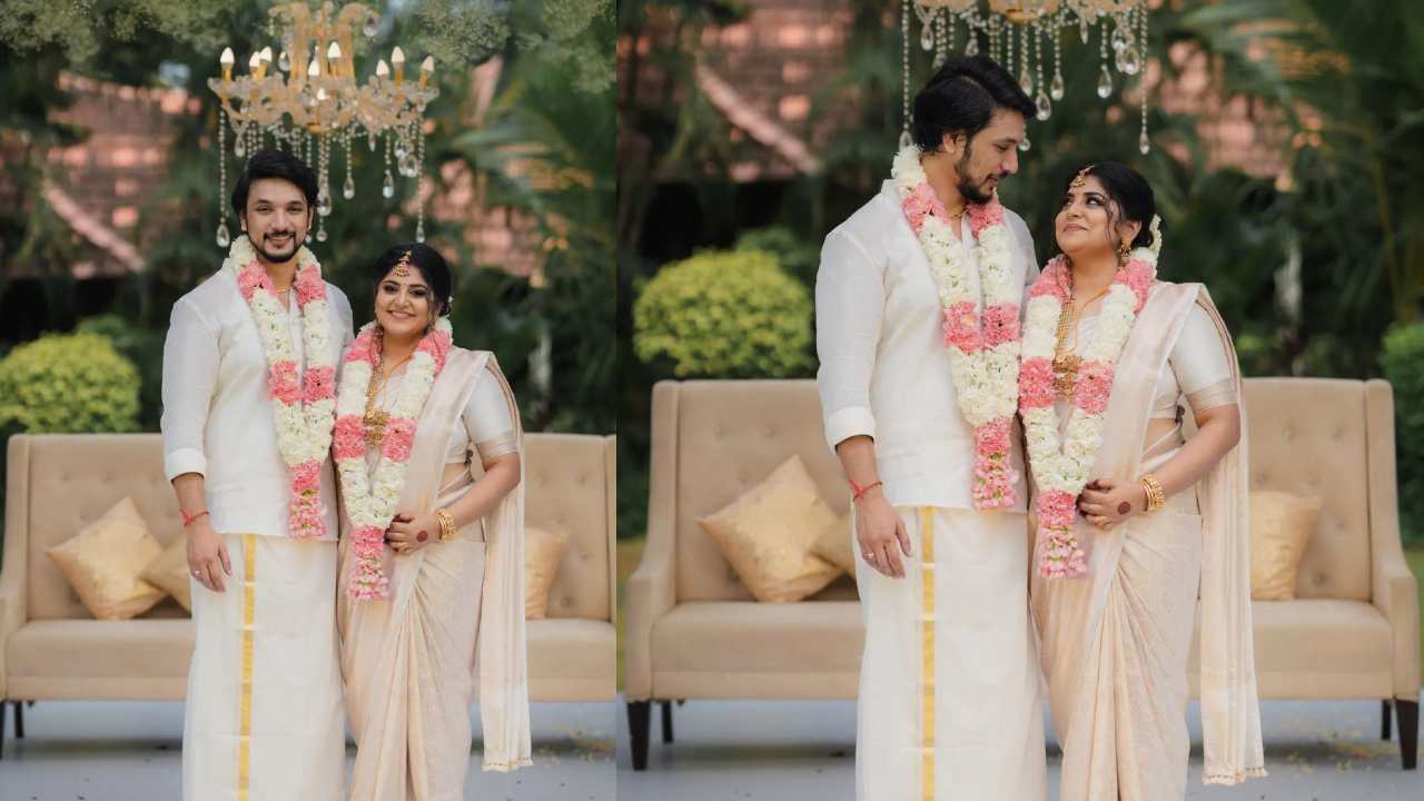 Manjima-Gautham Wedding : మంజిమా మోహన్-గౌతమ్ కార్తీక్ వెడ్డింగ్ గ్యాలరీ..