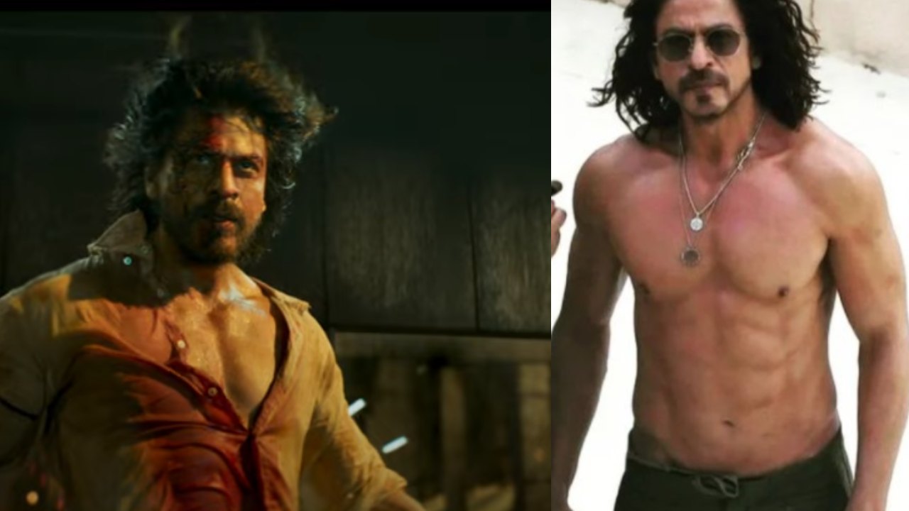 Shahrukh Khan : 57 ఏళ్ళ వయసులో సిక్స్ ప్యాక్తో అదరగొడుతున్న షారుఖ్.. Shahrukh Khan : 57 ఏళ్ళ వయసులో సిక్స్ ప్యాక్తో అదరగొడుతున్న షారుఖ్..