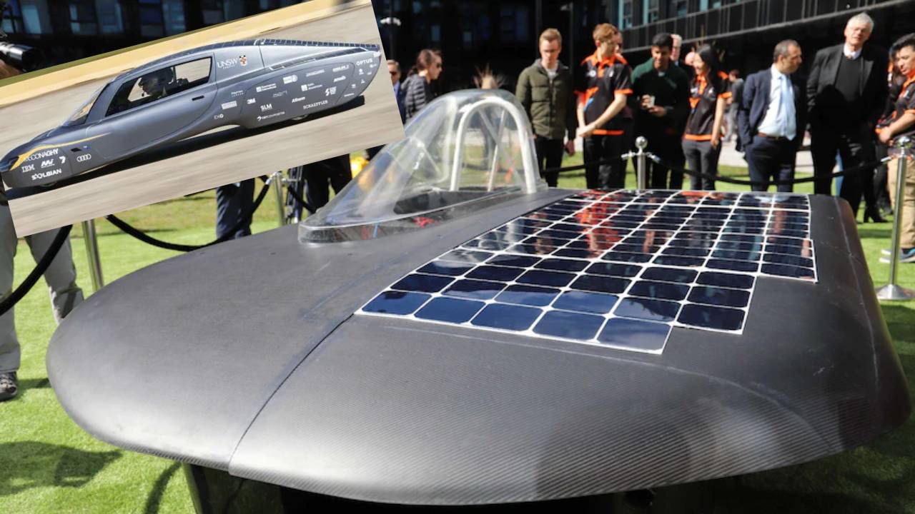 Solar Powered Car : ఒక్కసారి చార్జి చేస్తే..1,000 కిలోమీటర్లు దూసుకుపోయే ‘సోలార్ కారు’ తయారు చేసిన విద్యార్ధులు Solar Powered Car : ఒక్కసారి చార్జి చేస్తే..1,000 కిలోమీటర్లు దూసుకుపోయే ‘సోలార్ కారు’ తయారు చేసిన విద్యార్ధులు