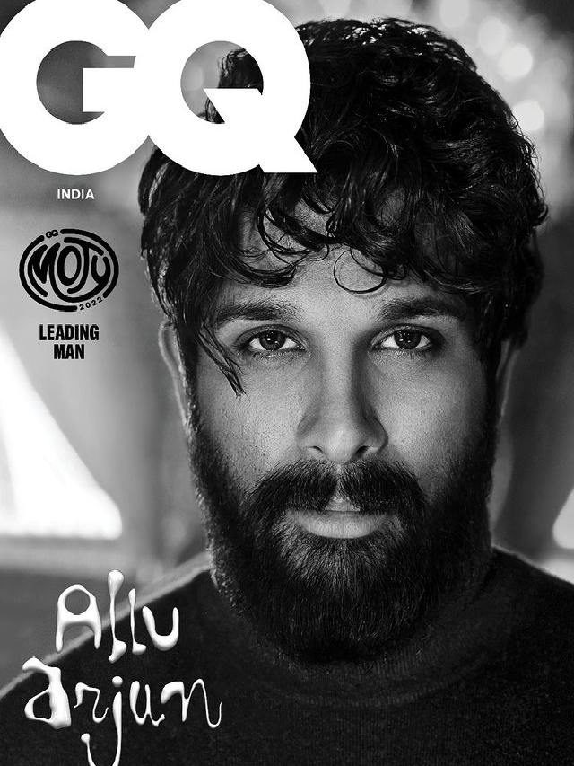 >'GQ లీడింగ్ మ్యాన్ అఫ్ ది ఇయర్'గా అల్లు అర్జున్..