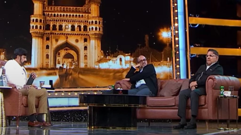 Balakrishna Questioning Allu Arvind about Nepotism