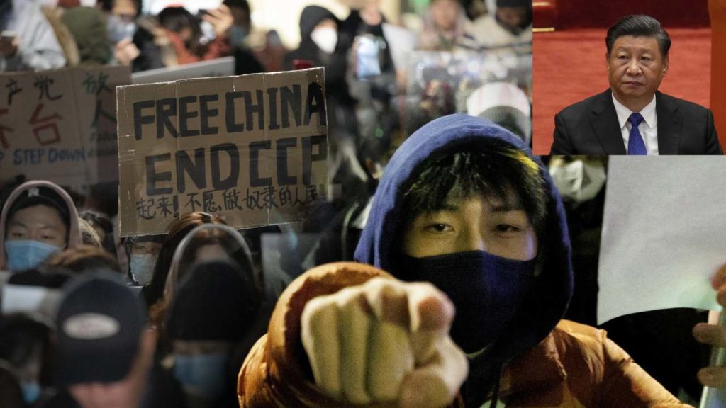 China anti-COVID Protests..Xi Jinping