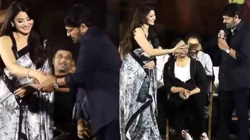Chiranjeevi prank with urvashi rautela