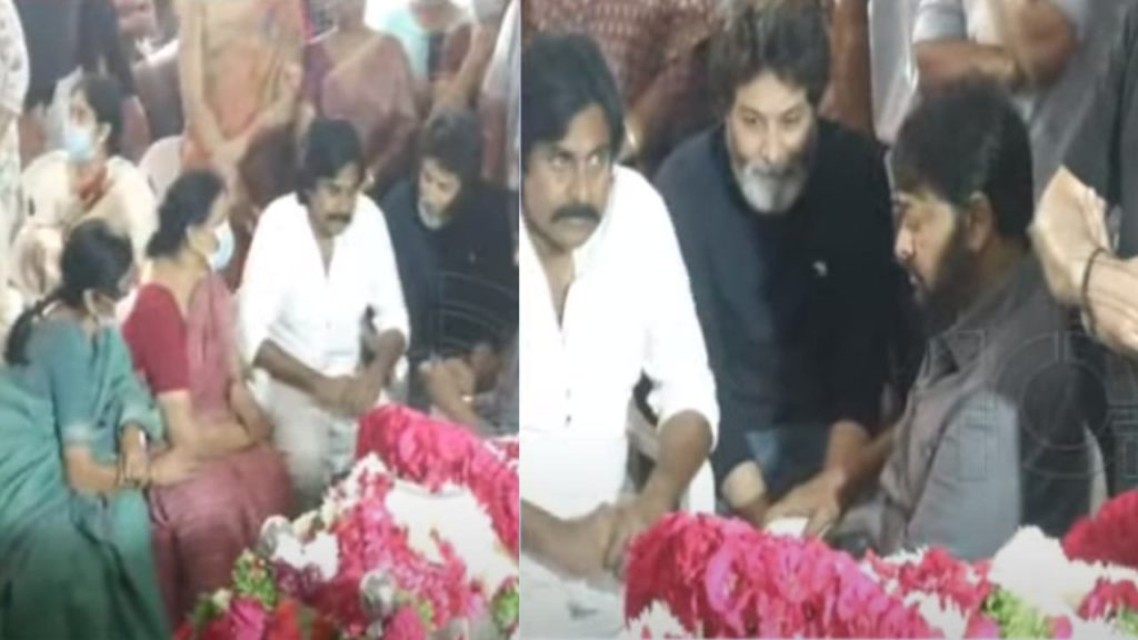 Chiru and Pawan Pay last respects to Kaikala Satyanarayana