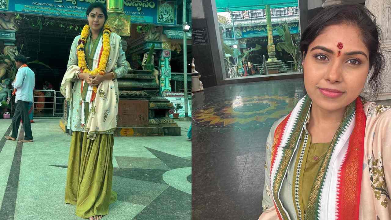 Satya Sri : అమ్మ వారి మొక్కు తీర్చుకున్న కామెడీ స్టార్ భామ..