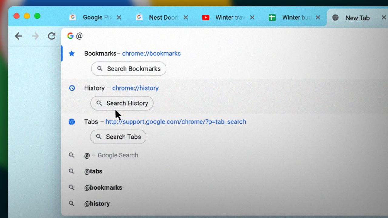 Google Chrome brings new shortcuts for history, tabs, bookmarks_ How it works