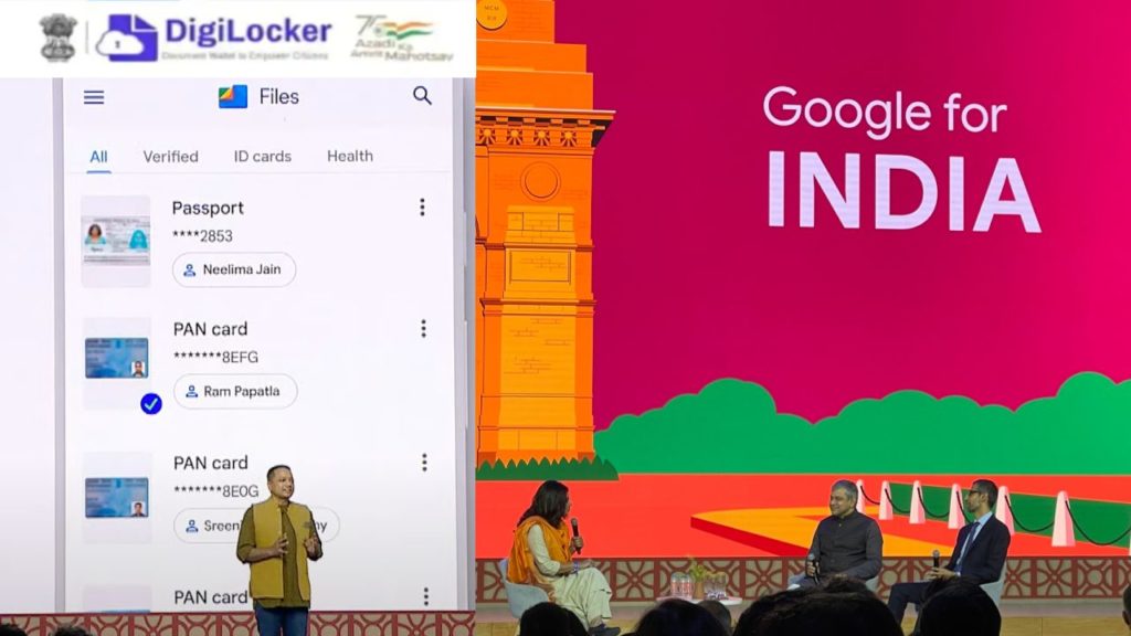 Google For India _ Google introduces India’s DigiLocker integration to Files Google Android app to access official documents