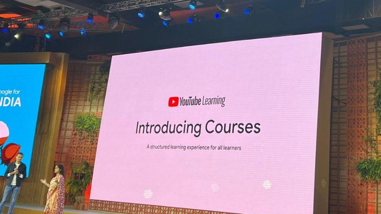 Google for India_ YouTube announces Courses in India, launch in the first half of 2023
