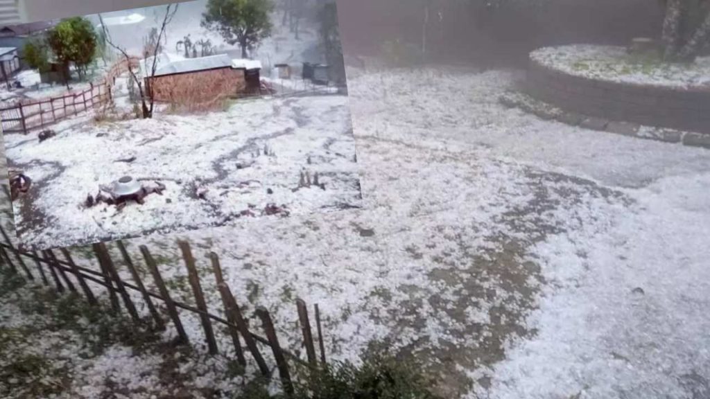 Hailstorm In Assam