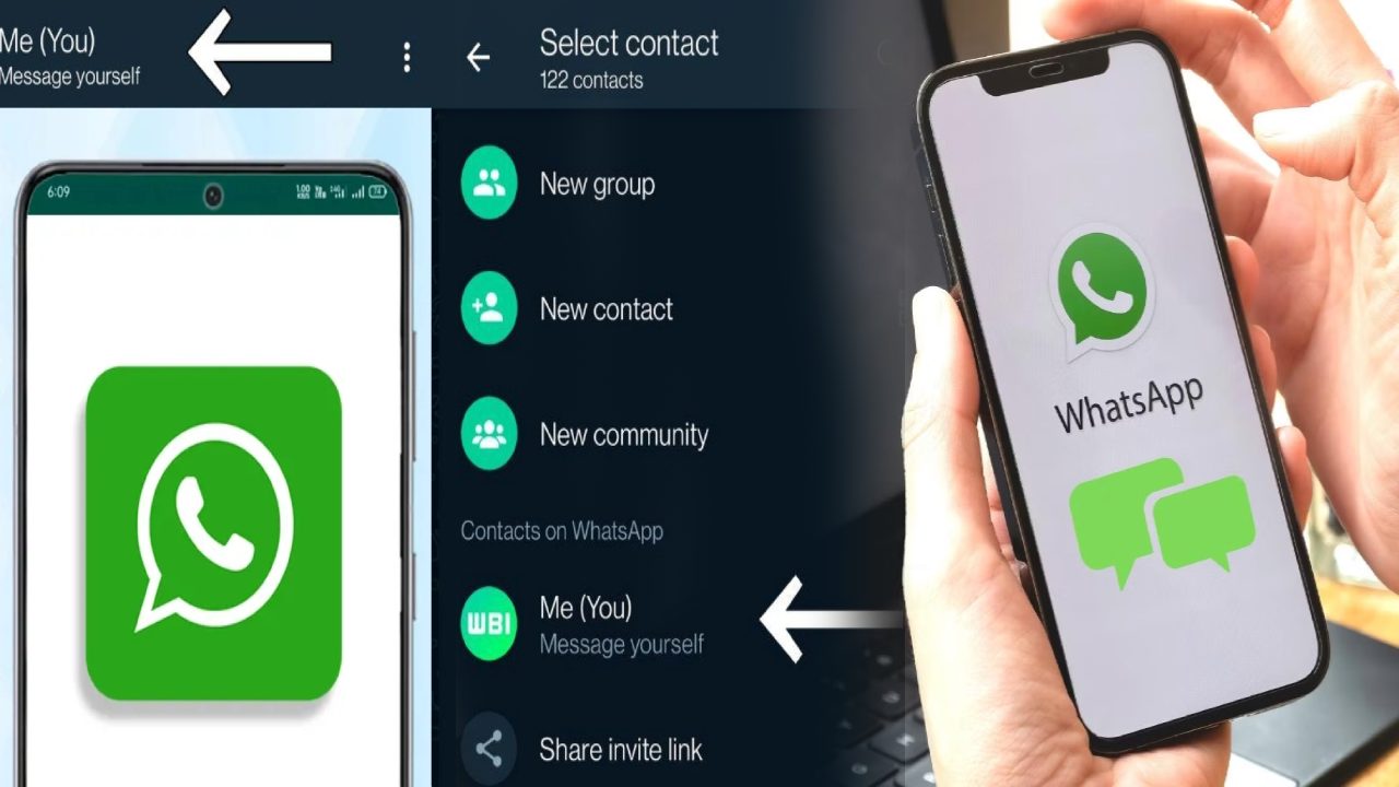 Message Yourself on WhatsApp : వాట్సాప్లో మీ నెంబర్కు మీరే మెసేజ్ చేసుకోవచ్చు తెలుసా? ఏదైనా సేవ్ చేయొచ్చు.. ఇదిగో ప్రాసెస్..! Message Yourself on WhatsApp : వాట్సాప్లో మీ నెంబర్కు మీరే మెసేజ్ చేసుకోవచ్చు తెలుసా? ఏదైనా సేవ్ చేయొచ్చు.. ఇదిగో ప్రాసెస్..!