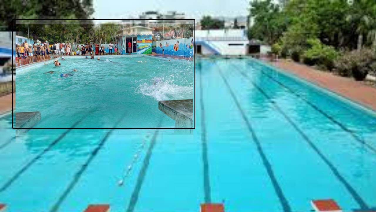 Andhra Pradesh : విజయవాడ జింఖానా గ్రౌండ్ స్మిమ్మింగ్ పూల్లో క్లోరిన్ లీక్ .. 10 చిన్నారులకు అస్వస్థత Andhra Pradesh : విజయవాడ జింఖానా గ్రౌండ్ స్మిమ్మింగ్ పూల్లో క్లోరిన్ లీక్ .. 10 చిన్నారులకు అస్వస్థత