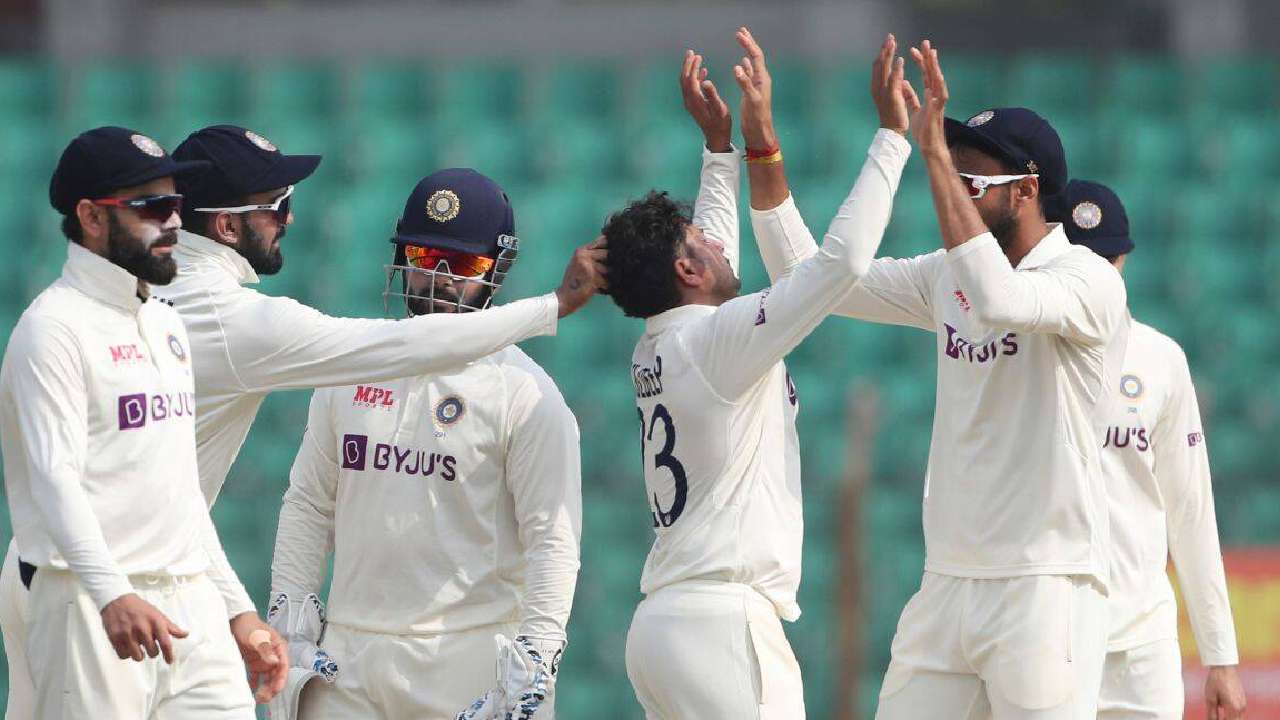 India vs Bangladesh: రెండో టెస్టులో భారత్ ఘన విజయం.. మూడు వికెట్ల తేడాతో బంగ్లాదేశ్పై గెలుపు India vs Bangladesh: రెండో టెస్టులో భారత్ ఘన విజయం.. మూడు వికెట్ల తేడాతో బంగ్లాదేశ్పై గెలుపు