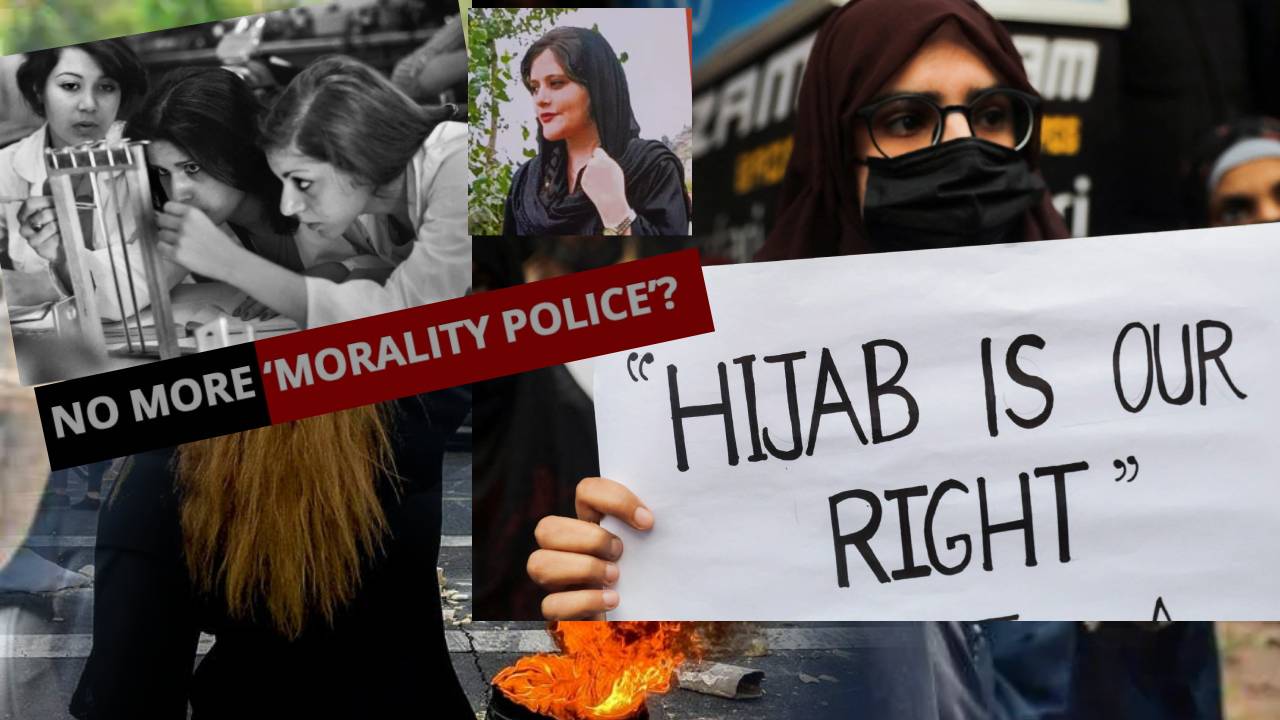 IRAN Moraliry Police : ఇరాన్లో ఇస్లామిక్ విప్లవానికి ముందు లేని ‘హిజాబ్’ ఆంక్షలు తర్వాత ఎలా మొదలయ్యాయి?మొరాలిటీ పోలీసింగ్ ఏర్పాటు వెనుక కారణాలు IRAN Moraliry Police : ఇరాన్లో ఇస్లామిక్ విప్లవానికి ముందు లేని ‘హిజాబ్’ ఆంక్షలు తర్వాత ఎలా మొదలయ్యాయి?మొరాలిటీ పోలీసింగ్ ఏర్పాటు వెనుక కారణాలు