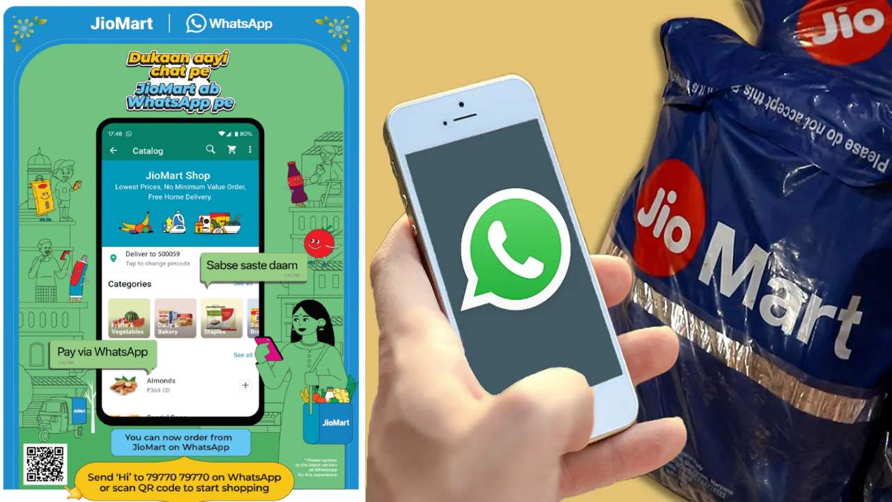 JioMart On Whatsapp Chat _ Reliance Jio Now Lets Jiomart Users Shop Groceries Directly From Whatsapp