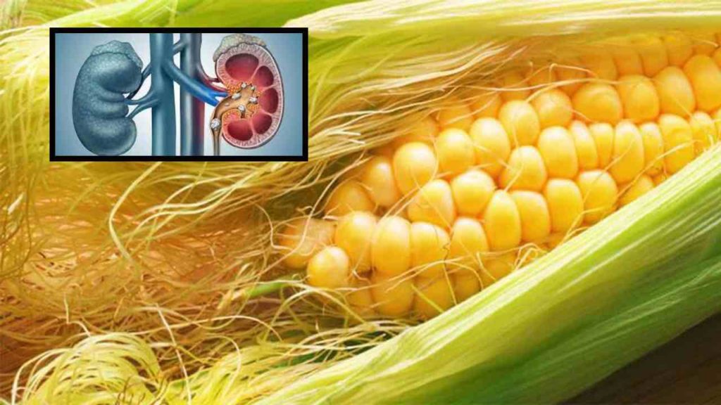 Kidney stone problem? With the fiber on the corn cobs!