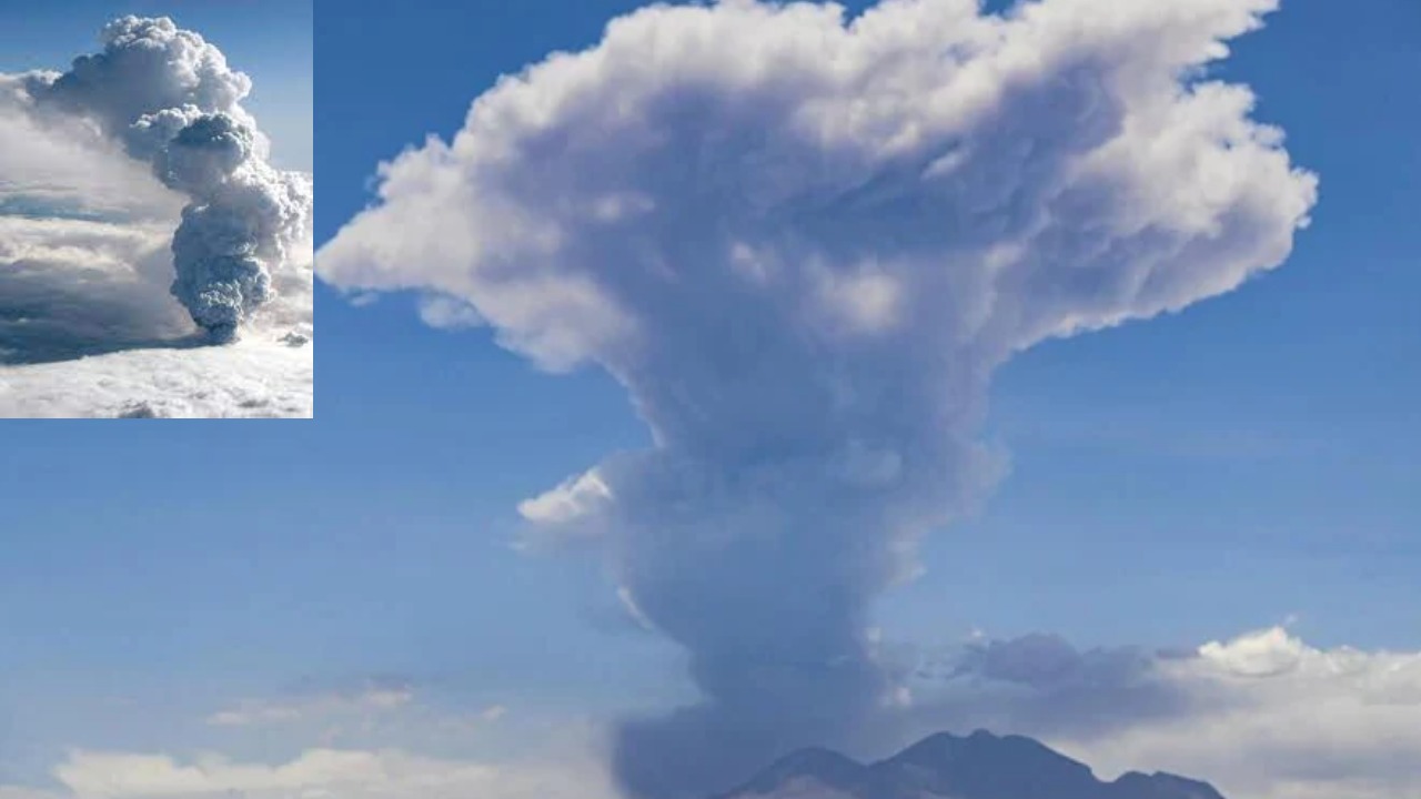 Lascar Volcano Erupted : చిలీలో బద్దలైన లాస్కర్ అగ్నిపర్వతం.. భారీగా పొగ, ధూళి, విష వాయువులు Lascar Volcano Erupted : చిలీలో బద్దలైన లాస్కర్ అగ్నిపర్వతం.. భారీగా పొగ, ధూళి, విష వాయువులు
