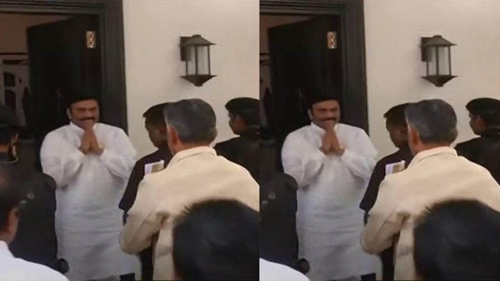 MP Raghurama Krishnaraju meet Chandrababu