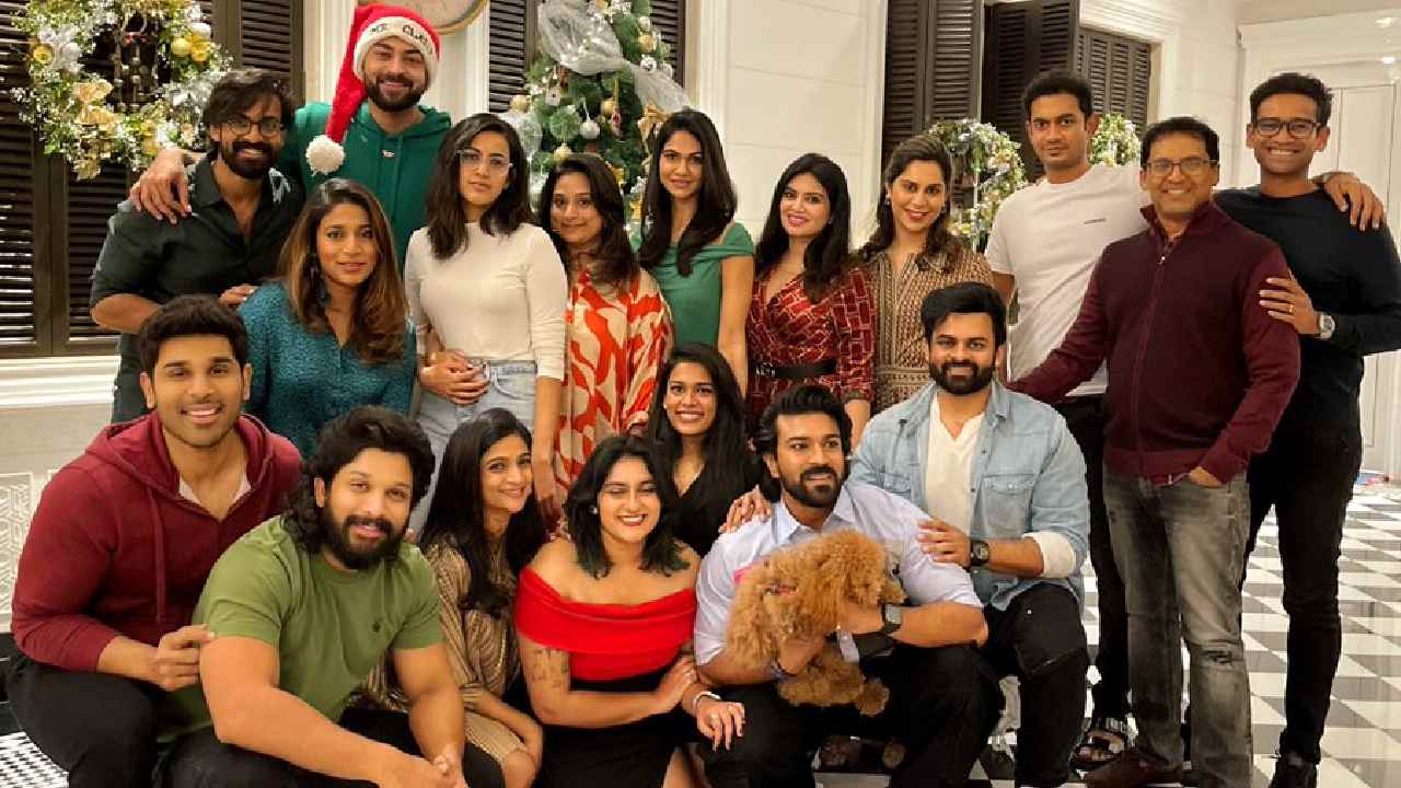 Mega Family : సీక్రెట్ శాంటా కోసం గ్యాంగ్ అప్ అయిన మెగా ఫ్యామిలీ.. Mega Family : సీక్రెట్ శాంటా కోసం గ్యాంగ్ అప్ అయిన మెగా ఫ్యామిలీ..