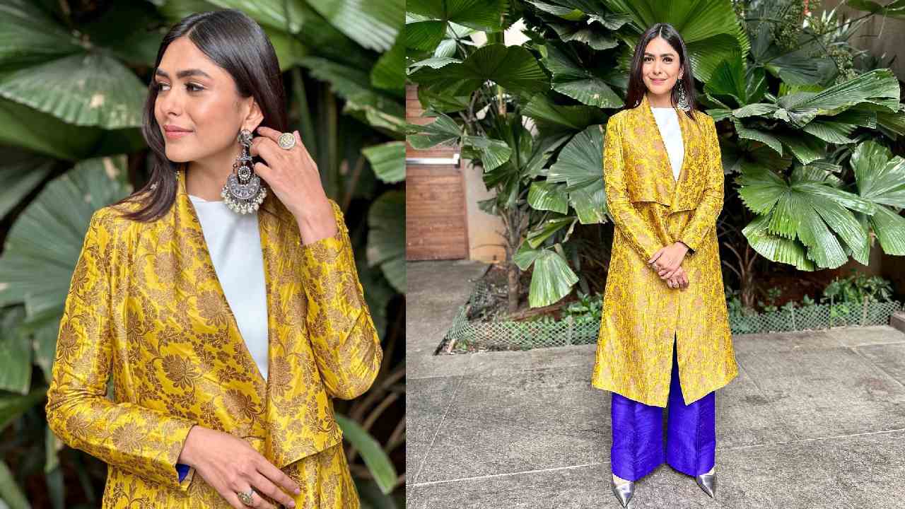 Mrunal Thakur : నగుమోముతో మనసు దోచుకుంటున్న మృణాల్..