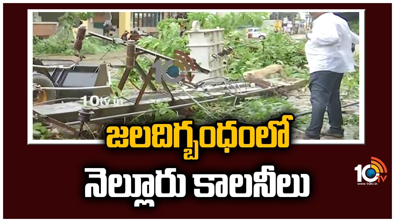 Nellore District: జలదిగ్బంధంలో నెల్లూరు కాలనీలు