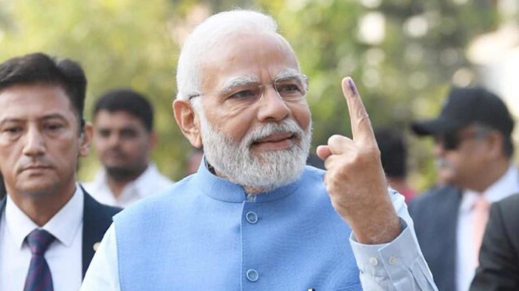 Voting in Gujarat