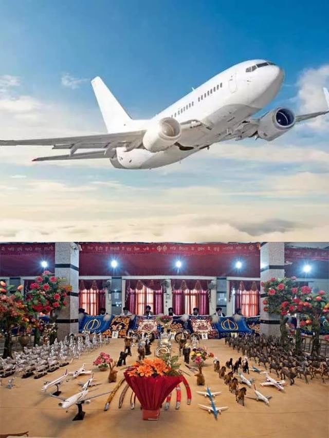 >విమానాలను గిఫ్టులుగా ఇచ్చే గురుద్వారా