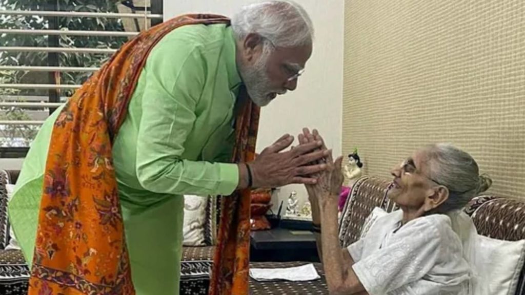 PM Modi mother Heeraben