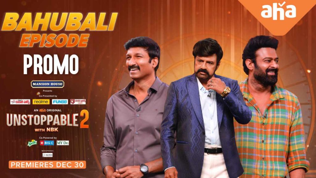 Prabhas Becomes Highlight Of Unstoppable 2 New Promo