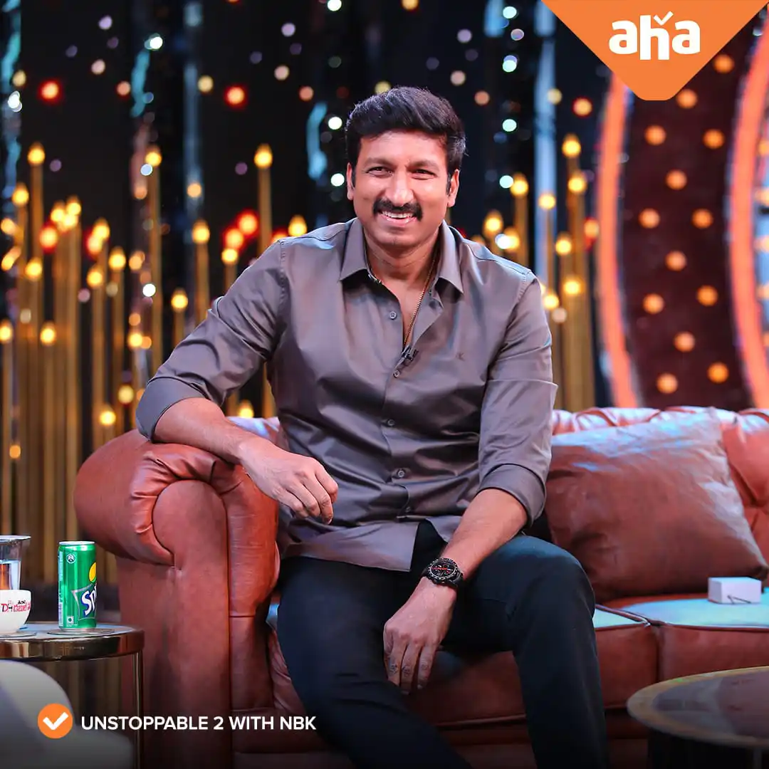 Gopichand in Unstoppable Show