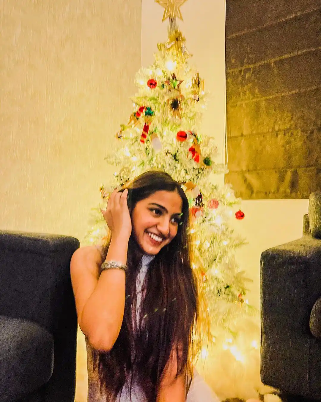Pranavi Manukonda chirstmas celebrations