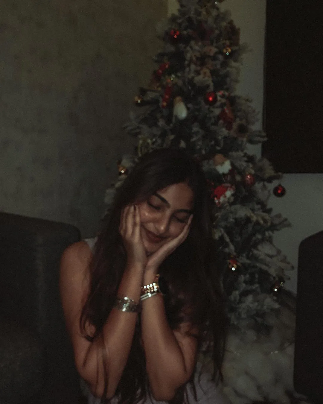 Pranavi Manukonda chirstmas celebrations