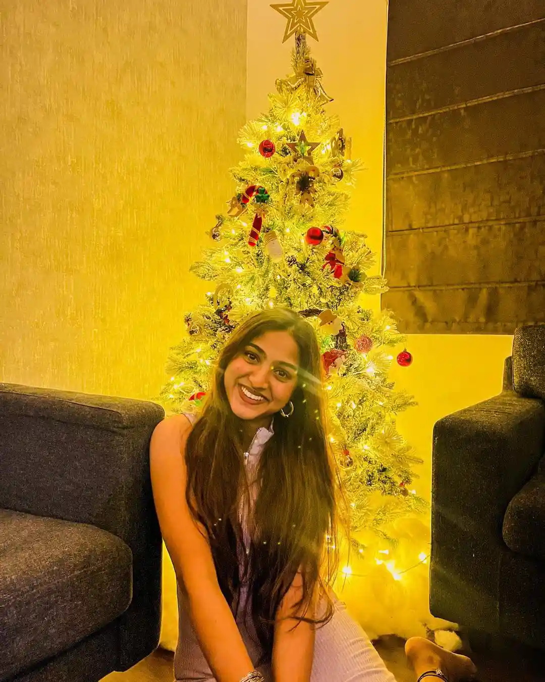 Pranavi Manukonda chirstmas celebrations