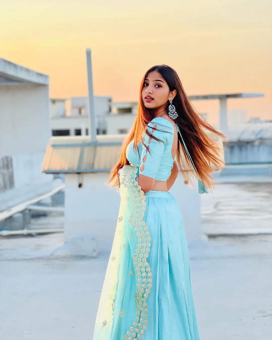 Pranavi Manukonda latest photoshoot