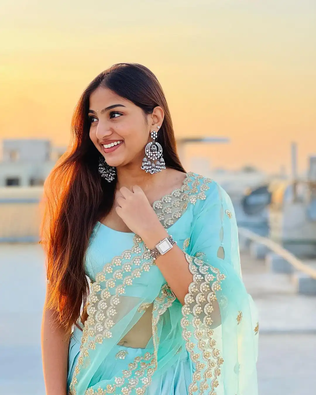 Pranavi Manukonda latest photoshoot