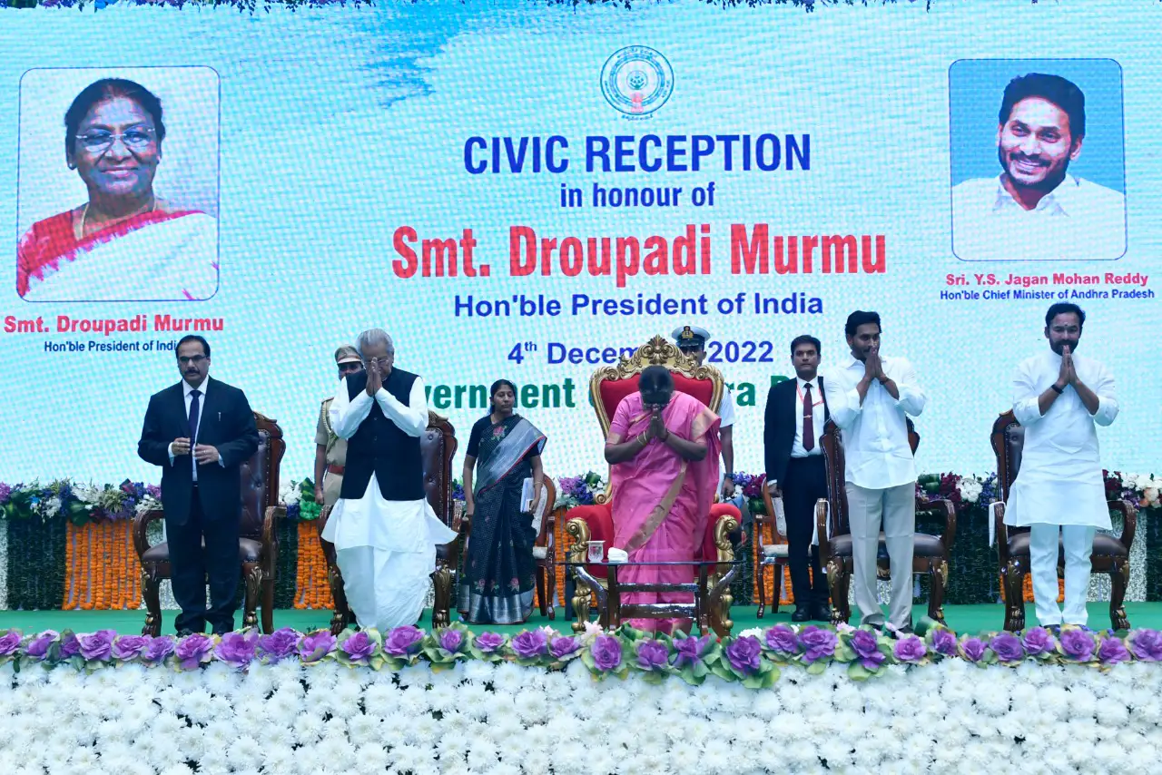 President Droupadi Murmu AP Tour