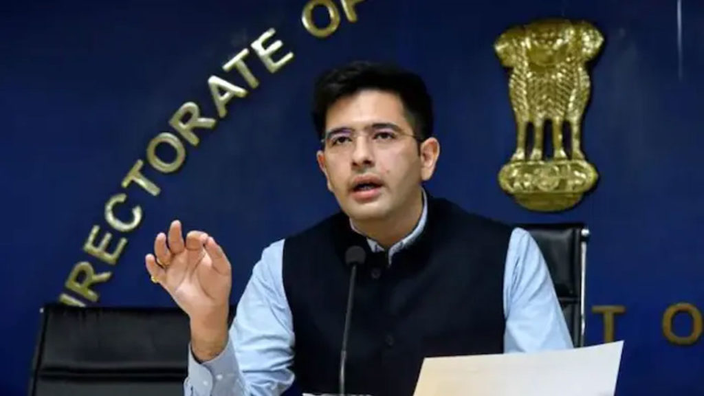 Raghav Chadha dares BJP to fight Delhi Mayoral polls directly