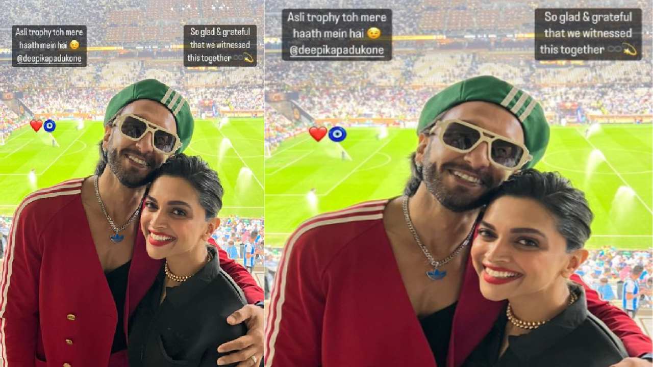 Ranveer Singh : అసలు ట్రోఫీ తన దగ్గరే ఉందంటున్న రణ్వీర్.. Ranveer Singh : అసలు ట్రోఫీ తన దగ్గరే ఉందంటున్న రణ్వీర్..