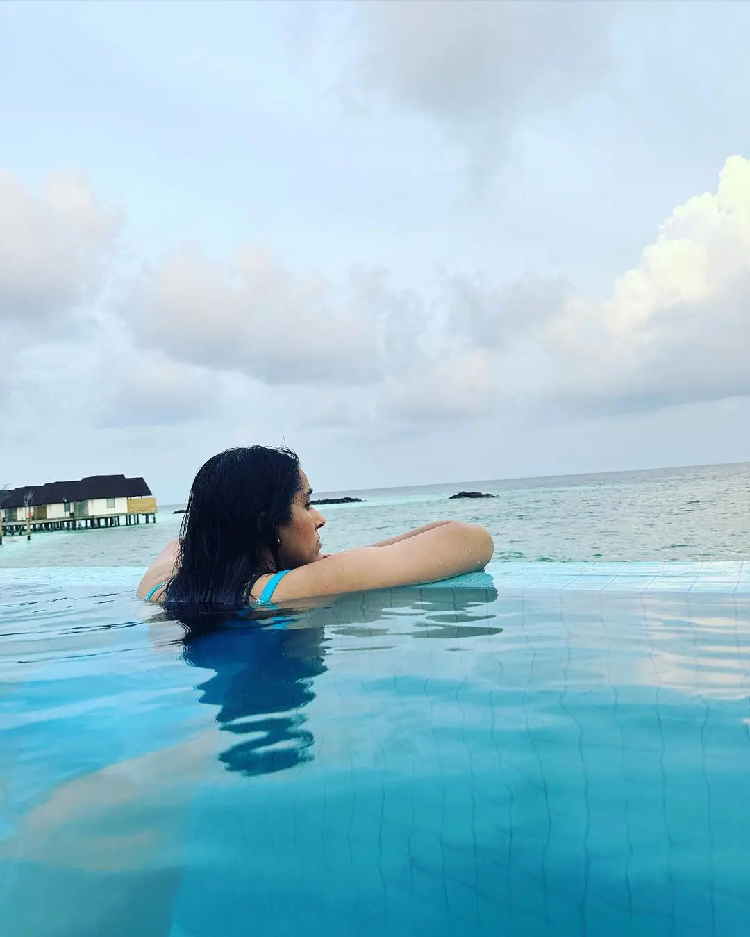 Rashmi Gautam enjoying in Maldives 