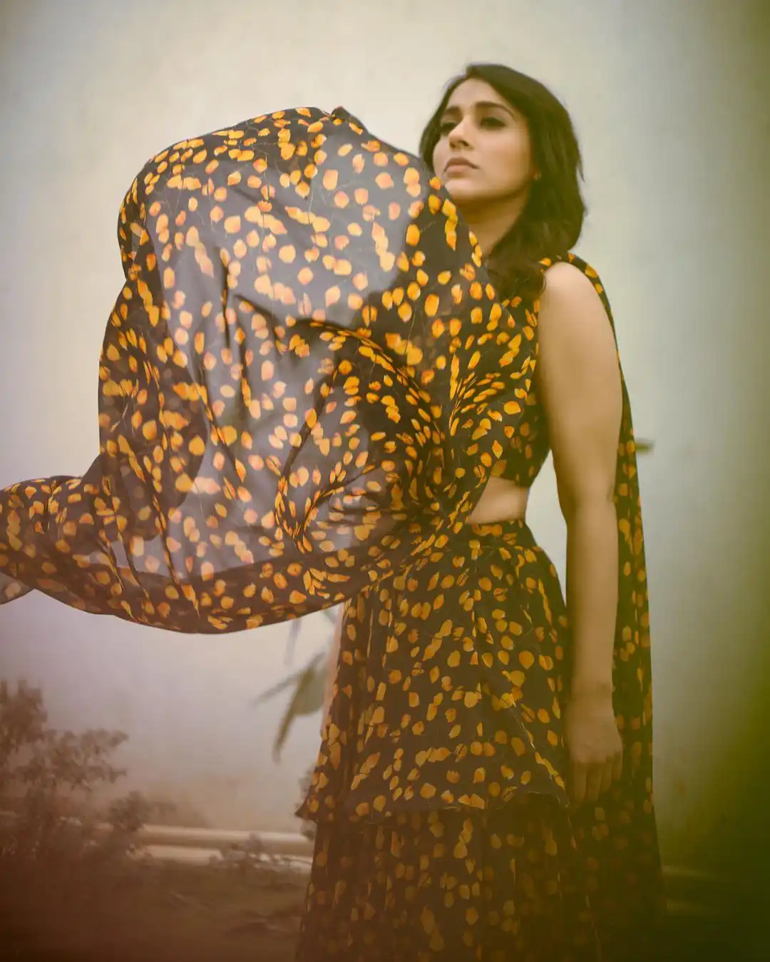 Rashmi Latest photoshoot in Saree and model Blouse 