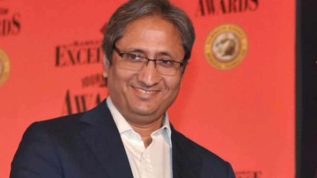 Senior journalist Ravish Kumar