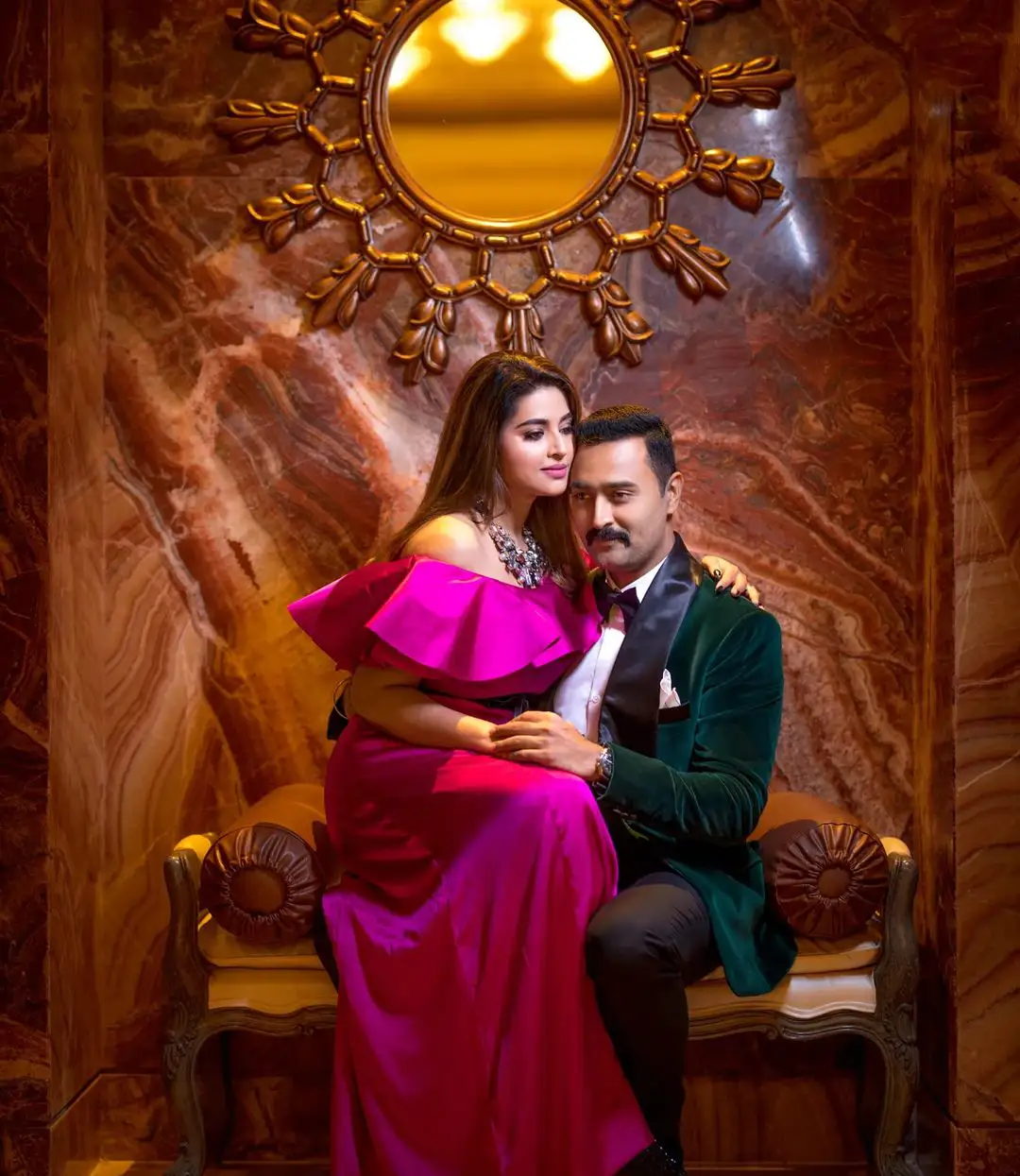 Sneha Romantic Photoshoot with her husband Prasanna