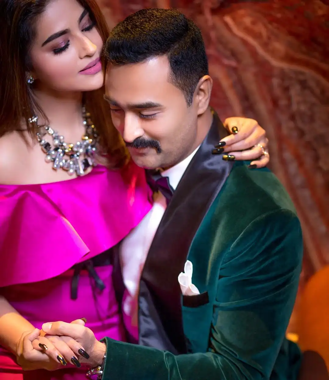 Sneha Romantic Photoshoot with her husband Prasanna
